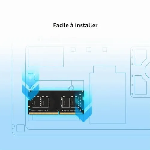 Lexar SO-DIMM 32 Go DDR4 3200 MHz - vue 4