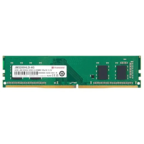Transcend JetRam JM3200HLD-4G 4 Go DDR4 3200 MHz CL22