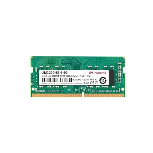 Transcend JetRam JM3200HSH-4G 4Go DDR4 SO-DIMM 3200 MHz CL22