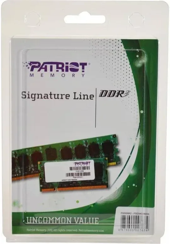 Patriot 4 Go DDR3 1600 MHz - vue 4