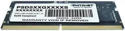 Patriot Signature Line 12 Go DDR5 5600 MHz - vue 2