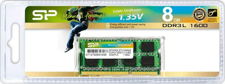 Silicon Power 8 Go DDR3L 1600 MHz - vue 3