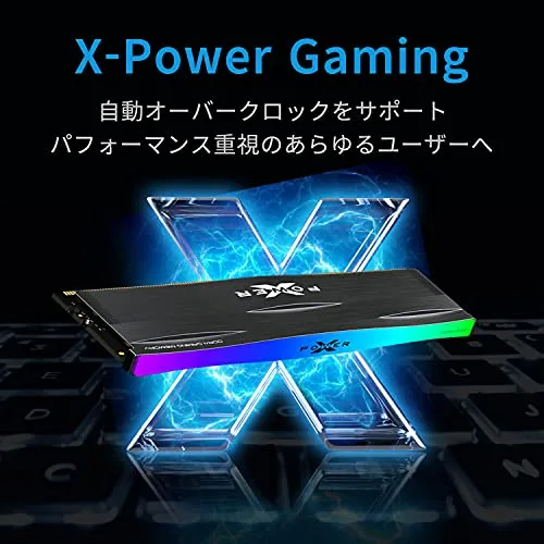 Silicon Power XPOWER Zenith RGB 16 Go Kit 2x8Go DDR4 3200 MHz RGB - vue 3