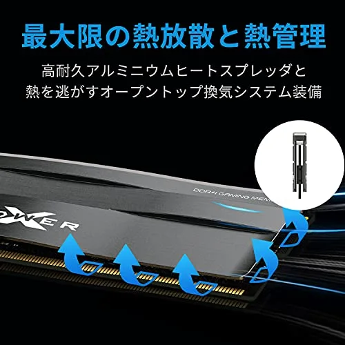Silicon Power XPOWER Zenith RGB 16 Go Kit 2x8Go DDR4 3200 MHz RGB - vue 4