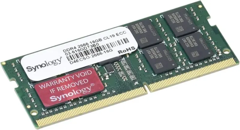 Synology D4ECSO 16 Go DDR4 2666 MHz - vue 3