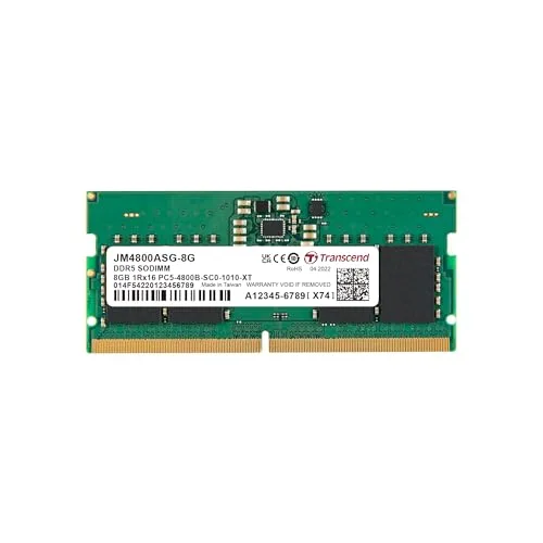 Transcend JM4800ASG 8 Go DDR5 4800 MHz