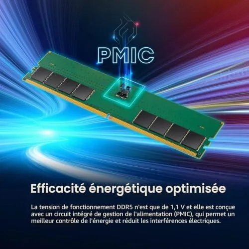 Transcend JM4800ASG 8 Go DDR5 4800 MHz - vue 6