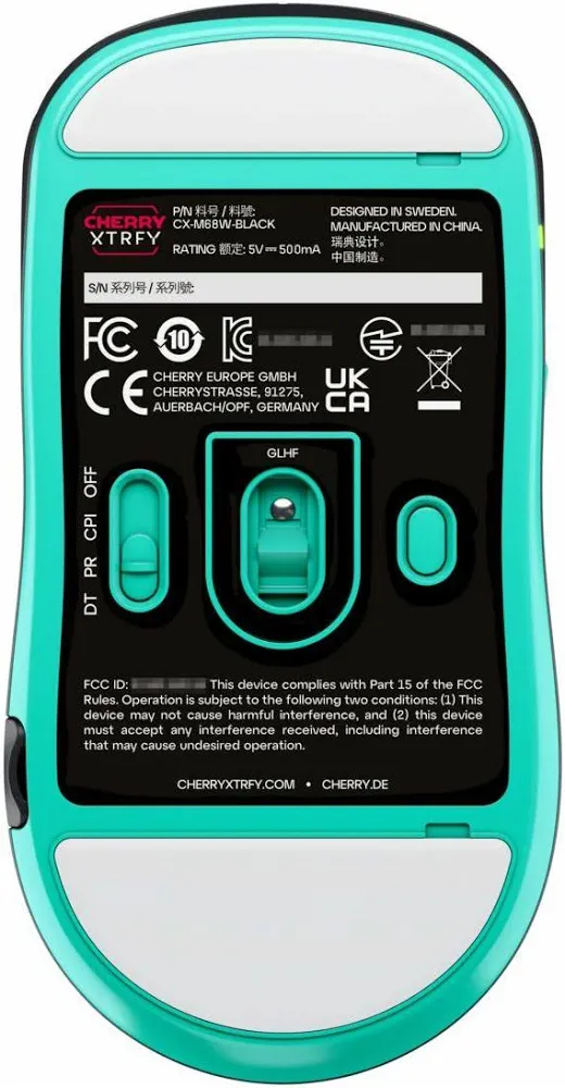 CHERRY XTRFY XTRFY M68 Noir - vue 2