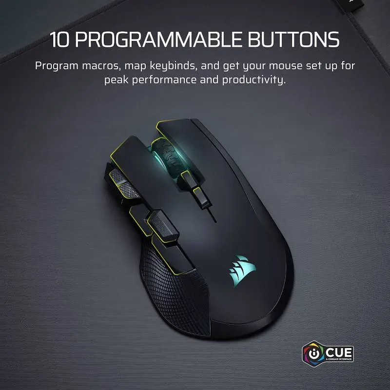 Corsair Ironclaw SE Noir - vue 3