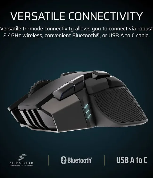Corsair Ironclaw SE Noir - vue 4