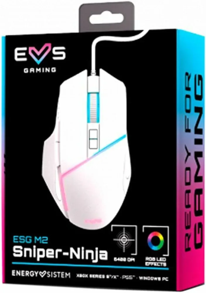 Energy Sistem ESG M2 Sniper-Ninja Blanc - vue 4