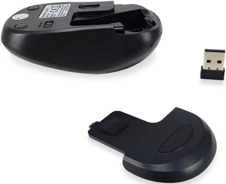 Equip Wireless Mouse 1200 DPI Bleu - vue 2