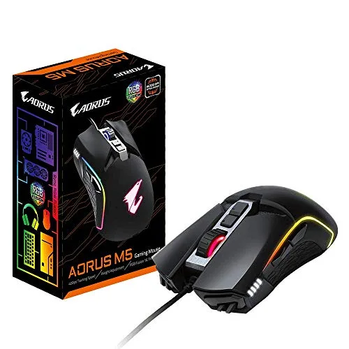 Gigabyte AORUS M5 souris gaming filaire 16000 dpi