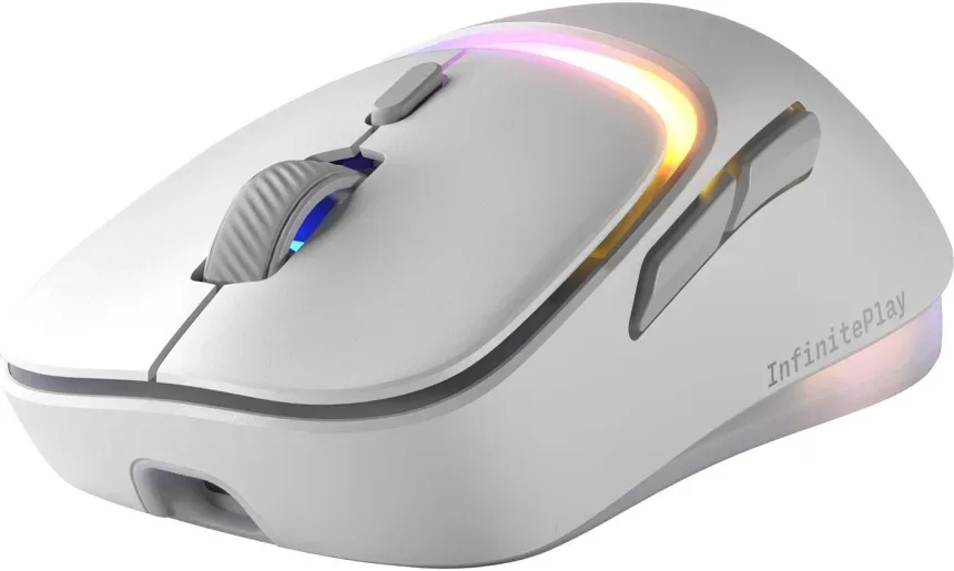 GLORIOUS Model D3 Wireless Blanc - vue 3