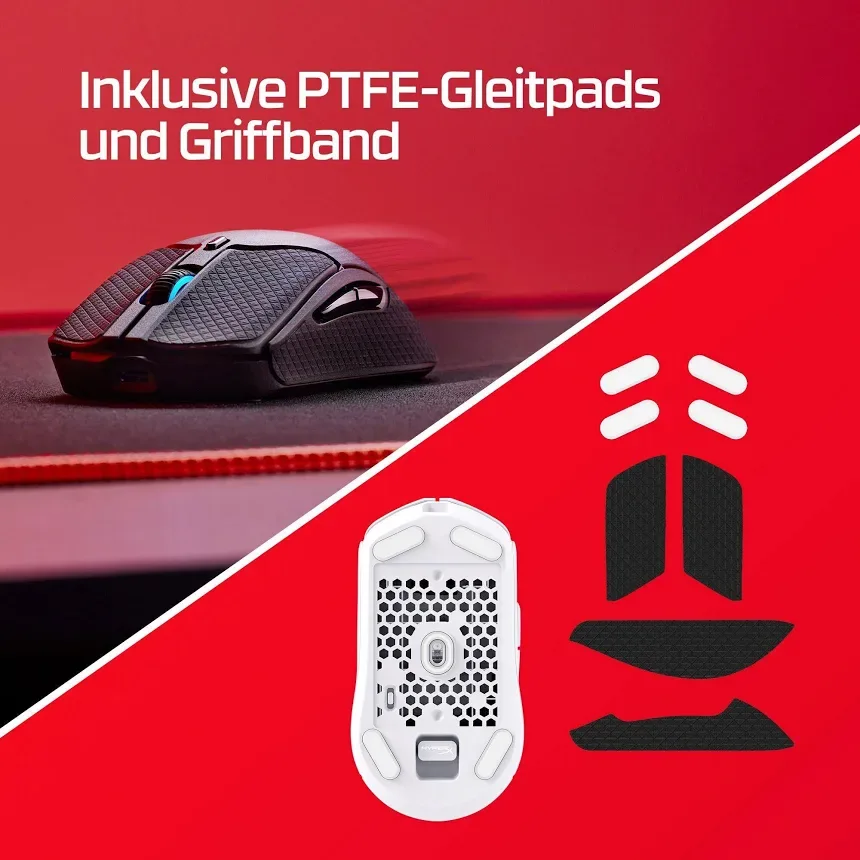 HyperX Pulsefire Haste 2 Blanc - vue 4