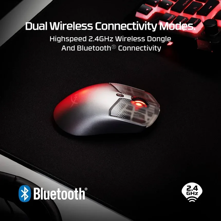 HyperX Pulsefire Haste 2 S Argent - vue 5