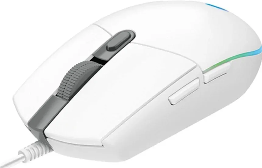 Logitech G G102 Lightsync Blanc - vue 2