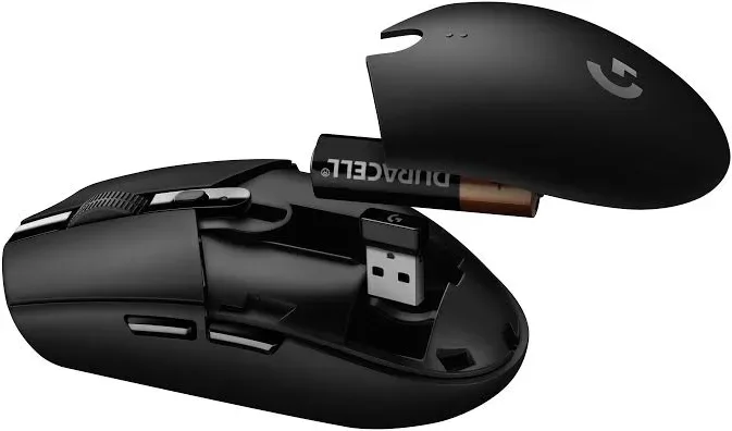 Logitech G G305 Noir - vue 3