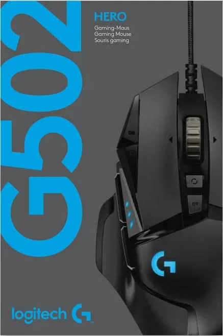 Logitech G G502 Hero - vue 3