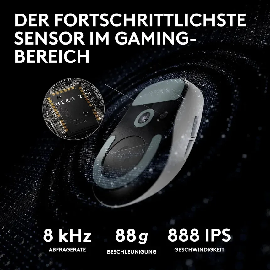 Logitech G Pro X Superlight 2 Blanc - vue 4
