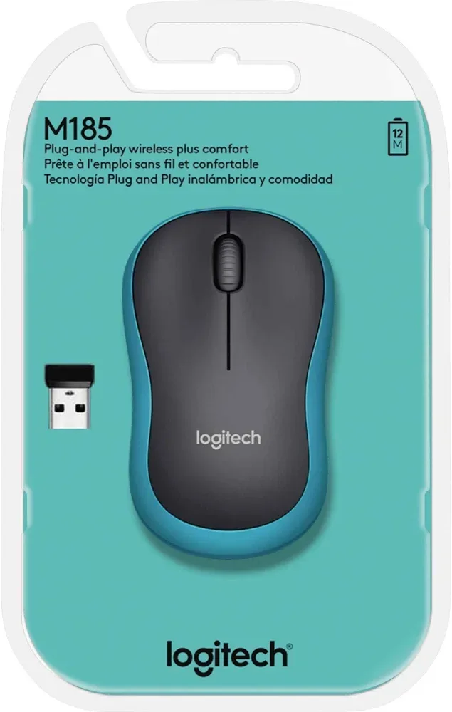 Logitech M185 Gris - vue 5