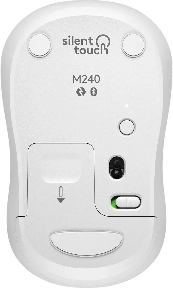Logitech M240 Silent Blanc - vue 5