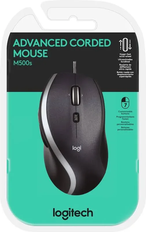 Logitech M500s Noir - vue 2