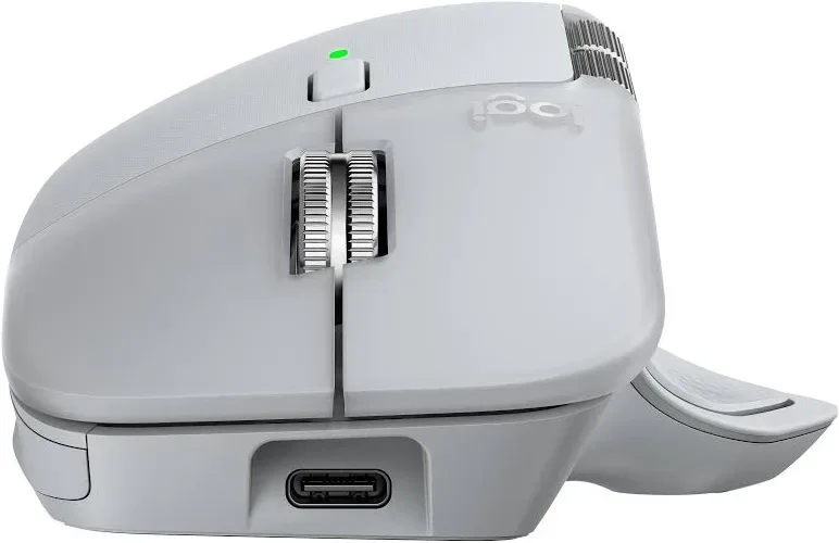 Logitech MX Master 4 Gris - vue 3