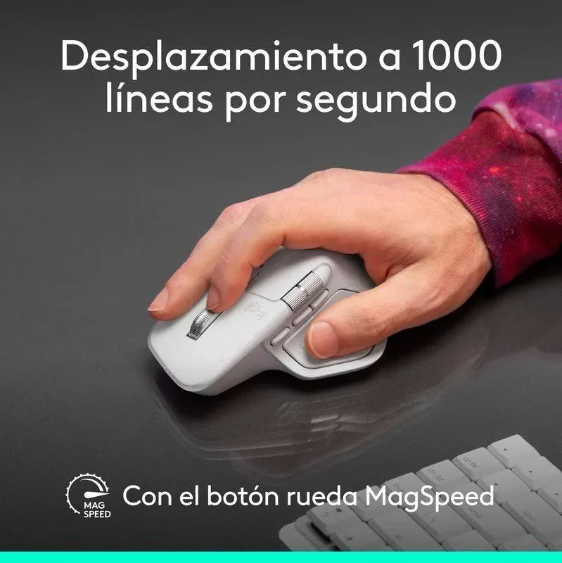 Logitech MX Master 4 Noir - vue 5