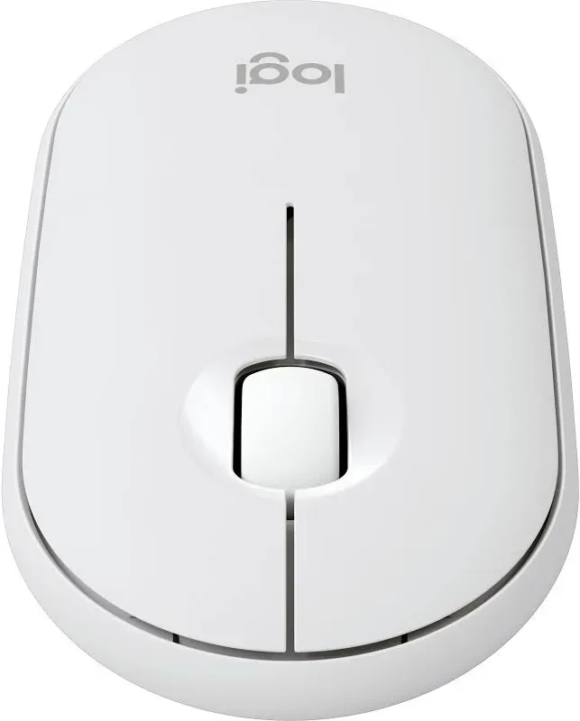Logitech Pebble Mouse 2 M350s Blanc - vue 2
