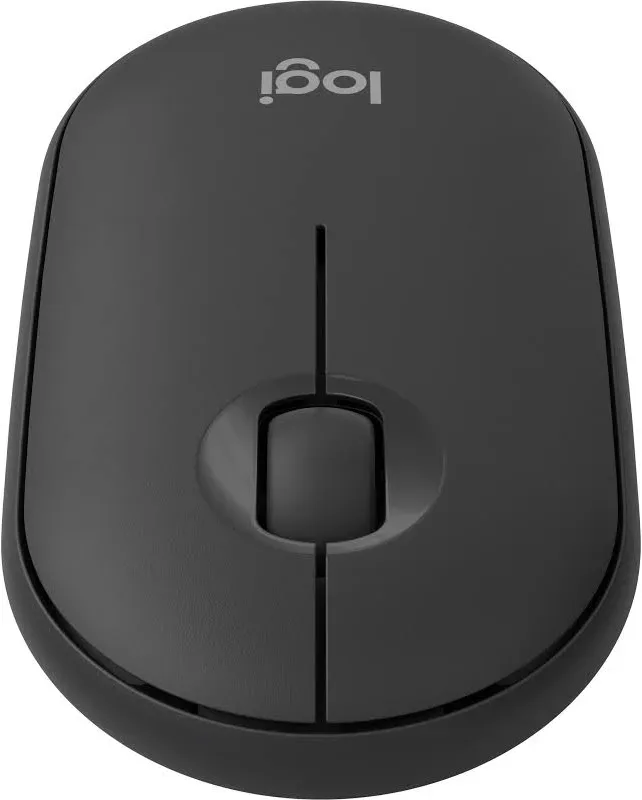 Logitech Pebble Mouse 2 M350s Gris - vue 3