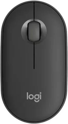 Logitech Pebble Mouse 2 M350s Gris - vue 1