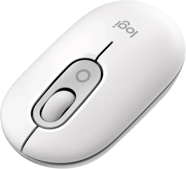 Logitech Pop Mouse Blanc - vue 3