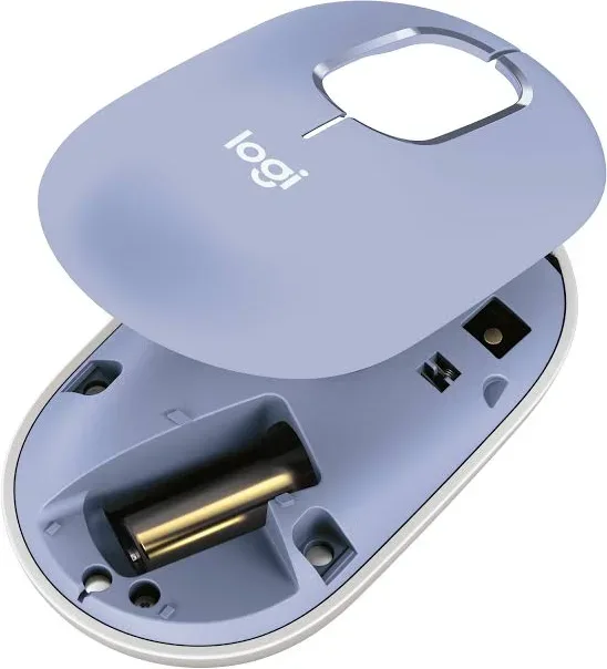Logitech Pop Mouse Lilas - vue 2