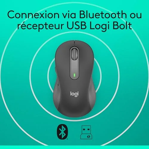 Logitech Signature M650 L Gris - vue 7