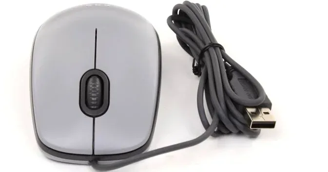 Logitech Souris Filaire Graphite - vue 2