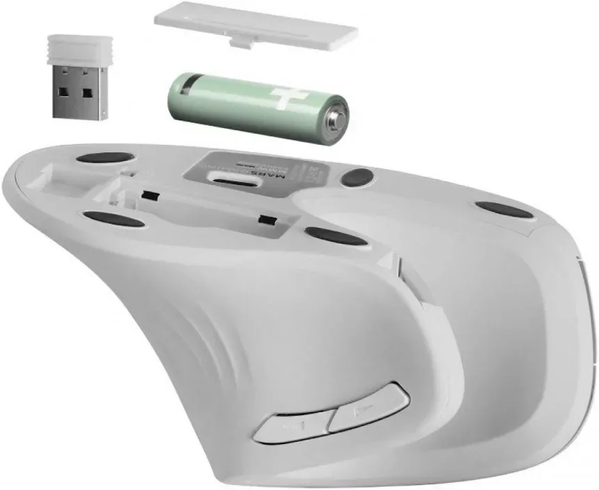 Mars Gaming MMW-ERGOPROW Blanc - vue 3
