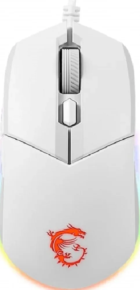 MSI Clutch GM11 Blanc - vue 1