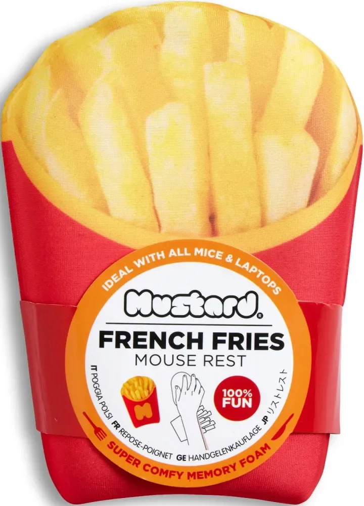 Mustard Fries Mouse Rest Jaune - vue 2