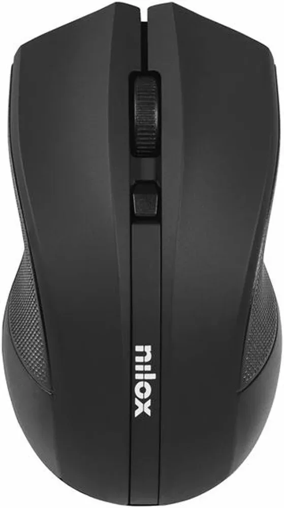 NILOX Souris optique sans fil ambidextre 1600DPI Noire - vue 5