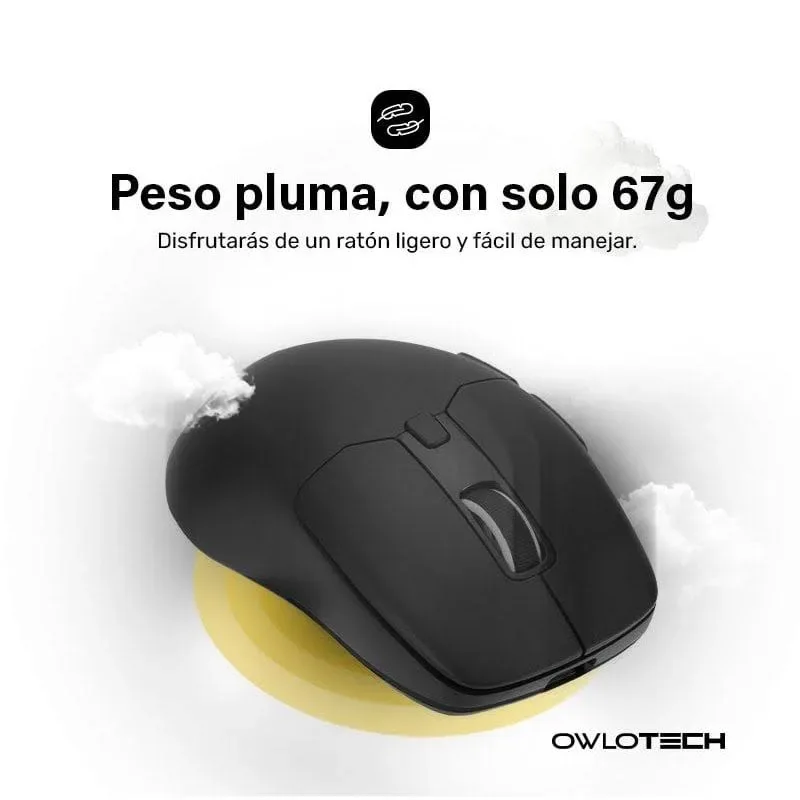 Owlotech M900 Noir - vue 3