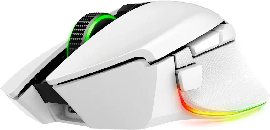 Razer Basilisk V3 Pro Blanc - vue 3