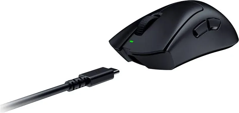 Razer DeathAdder V3 HyperSpeed Noir - vue 4