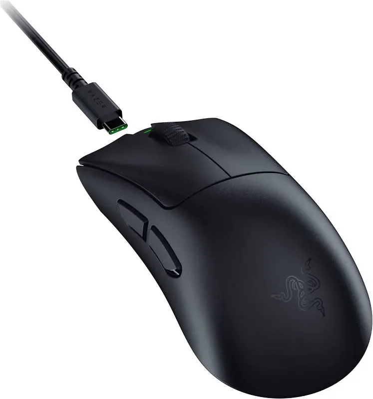 Razer DeathAdder V3 HyperSpeed Noir - vue 5