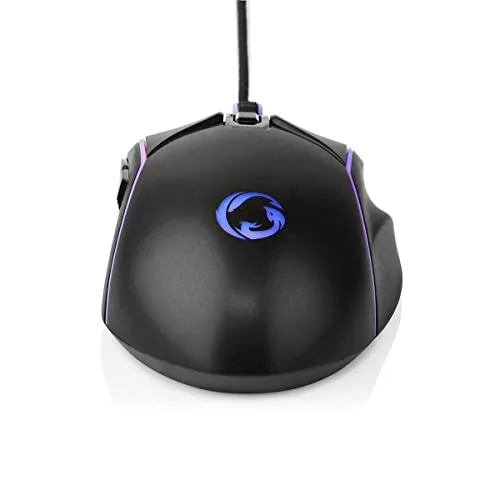 Nedis GMWD510BK Souris gaming filaire 7200 dpi LED