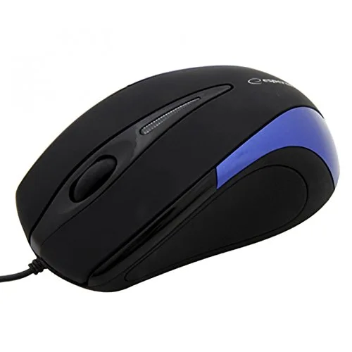 Esperanza EM102B Souris filaire optique USB 800 DPI bleue