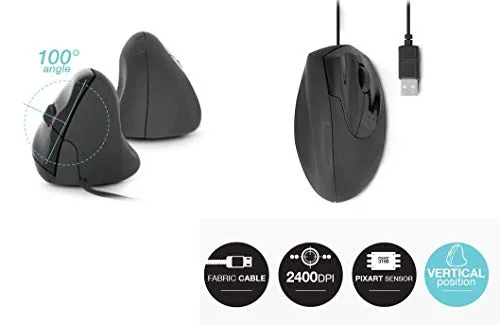 Urban Factory Ergo Mouse EMR01UF-V2 1600 dpi