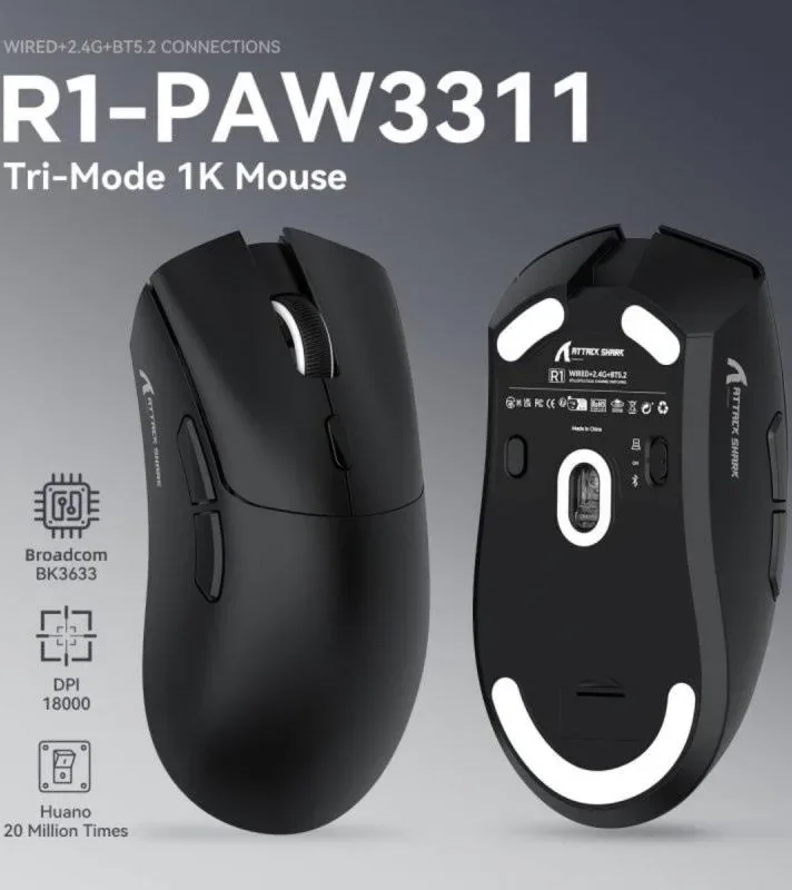 Souris Gaming R1 Ultralégère - vue 2