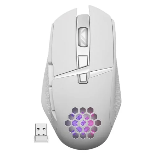 Defender Glory GM-514 souris gaming sans fil 3200 dpi blanche