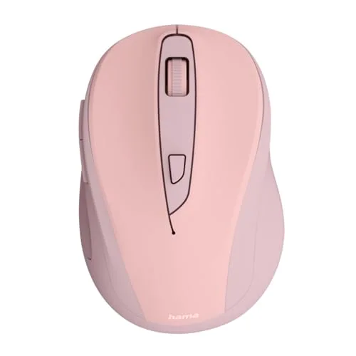 Hama WM-400 V2 souris sans fil rose 6 boutons